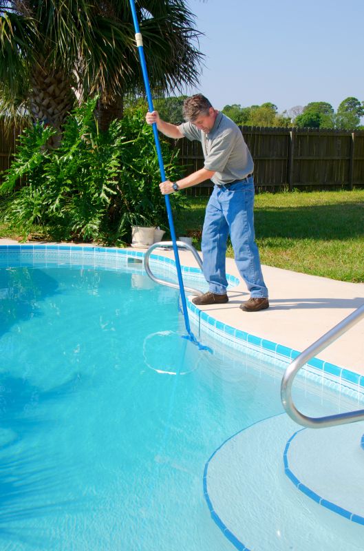 Pool Cleaning detail