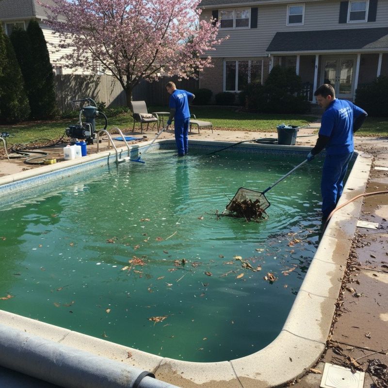 Pool Cleaning detail